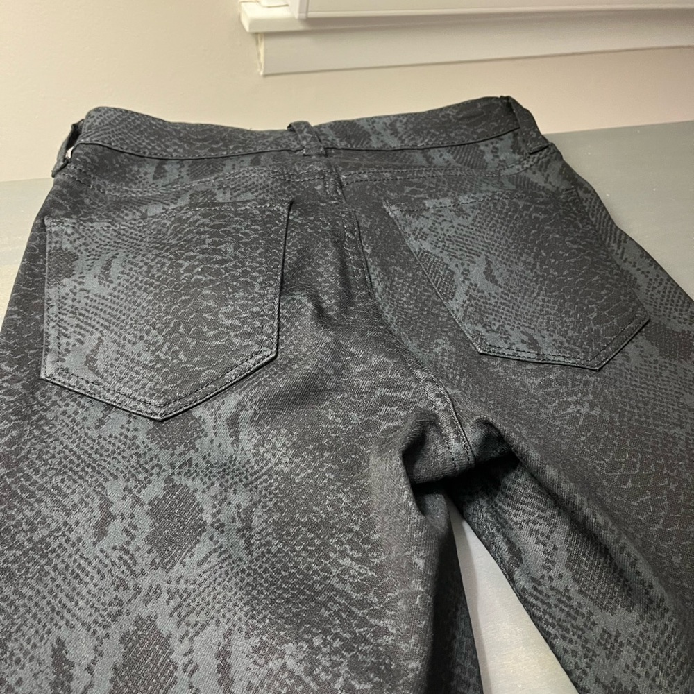 Joe's Jeans Blue/Black Snake Print Skinny Jeans